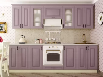 Купить кухню на заказ, фасад крашенный МДФ, серии Amore Classic ВИП-Мастер Купить кухню Amore Classic, крашенный МДФ фасад от ВИП-Мастер