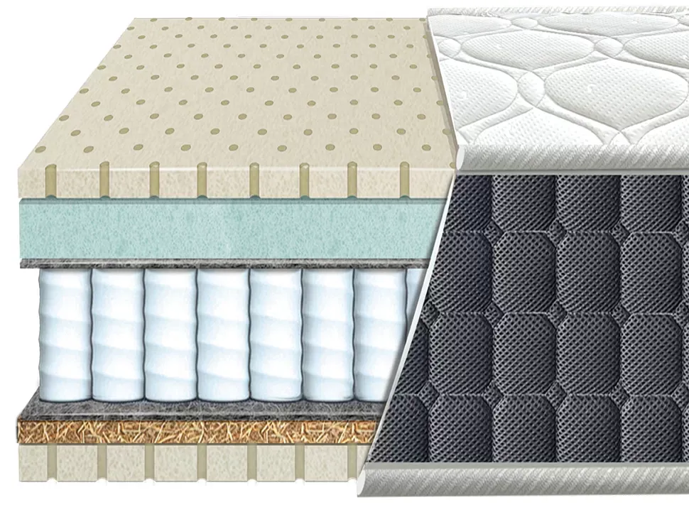 Ортопедический матрас Cocos Latex Константа Pocket Spring Кокос Латекс Зима-Лето 140–180×200 фото 5 Ортопедический матрас Cocos Latex Константа Pocket Spring Кокос Латекс Зима-Лето 140–180×200 фото 5