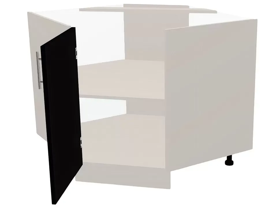 Открытая нижняя угловая тумба НСТР 900x820x900 для кухни Рост™
