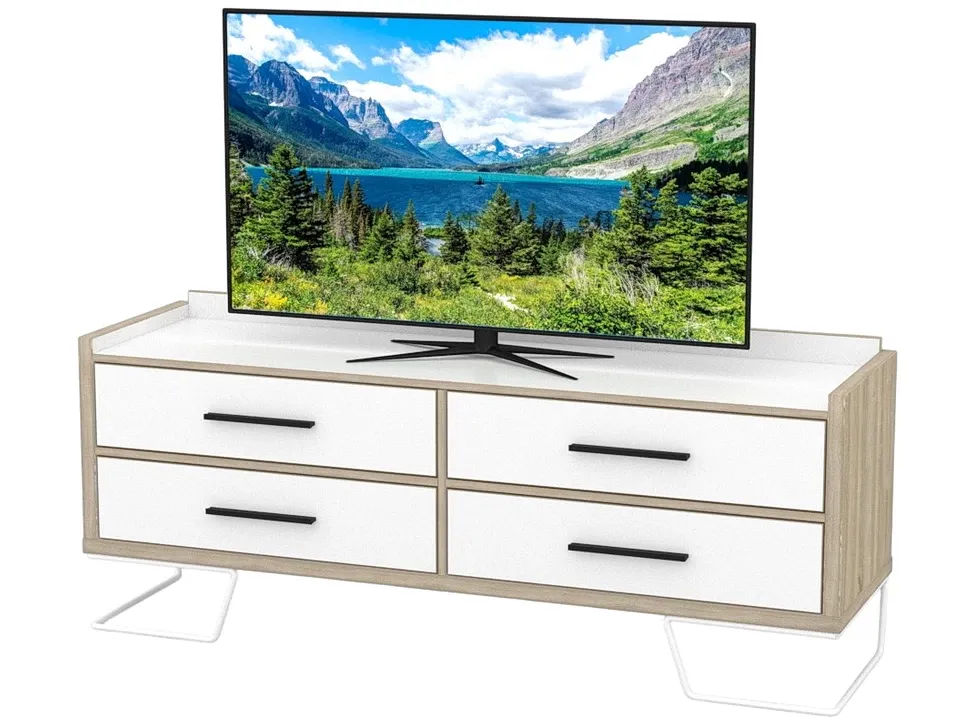 Тумба-TV під телевізор ТБ-412 1565х630х440 Тіса Меблі дуб сонома
