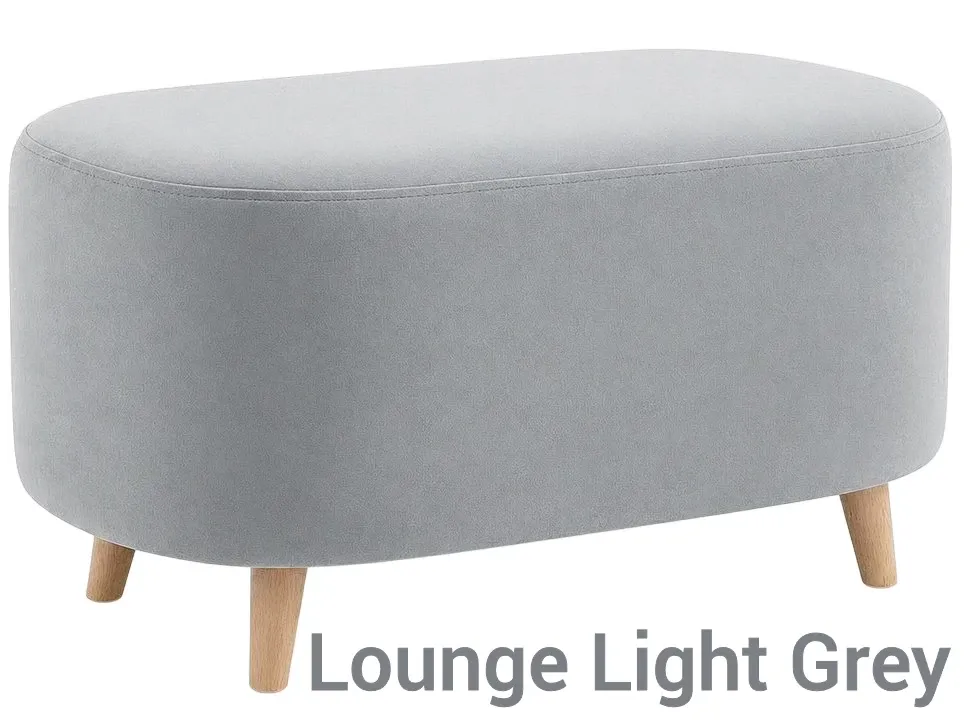 Пуф MAXI Lounge Light Grey (Світло-сірий) Viorina DEKO Максі ніжки бук Пуф MAXI Lounge Light Grey (Світло-сірий) Viorina DEKO Максі ніжки бук