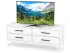 Тумба-TV под телевизор ТВ-412 Тиса Мебель белая
