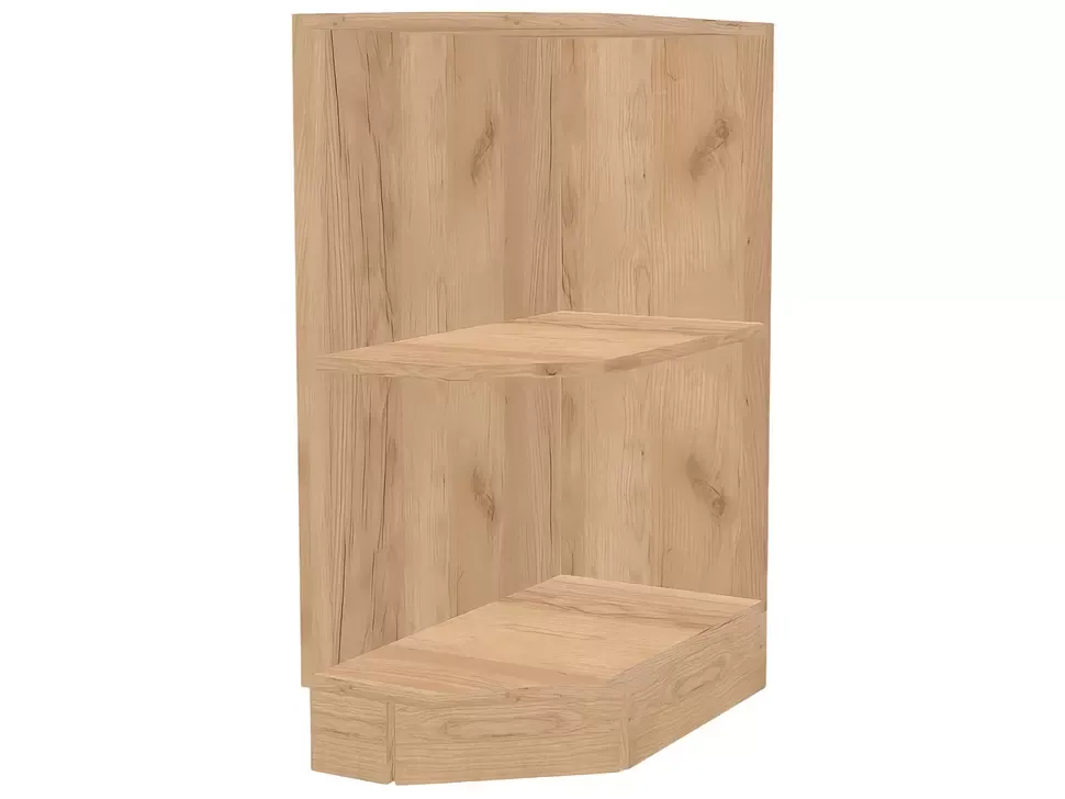 Нижняя угловая открытая тумба НСС 300x820x560 для кухни Рост™ дуб крафт золотой