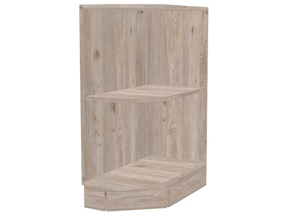 Нижняя угловая открытая тумба НСС 300x820x560 для кухни Рост™ дуб нельсон