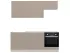 Модульная кухня Acryl 2 м фасады LuxeForm Рост