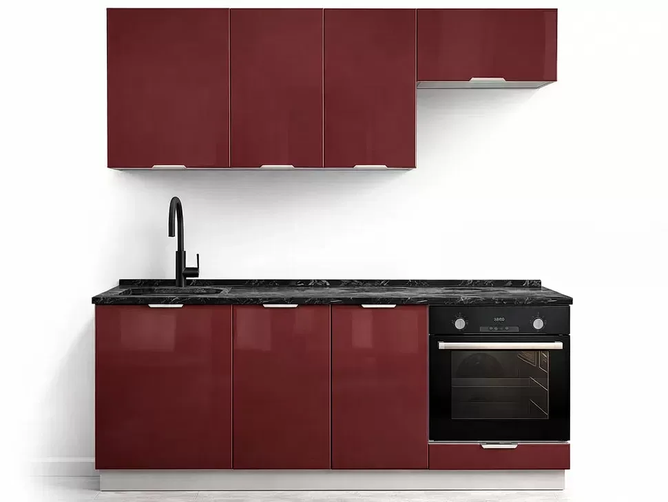 Модульная кухня Acryl 2 м фасады LuxeForm Рост купить в Киеве – Киев-Мебель™