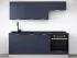 Модульная кухня Acryl 2 м фасады LuxeForm Рост