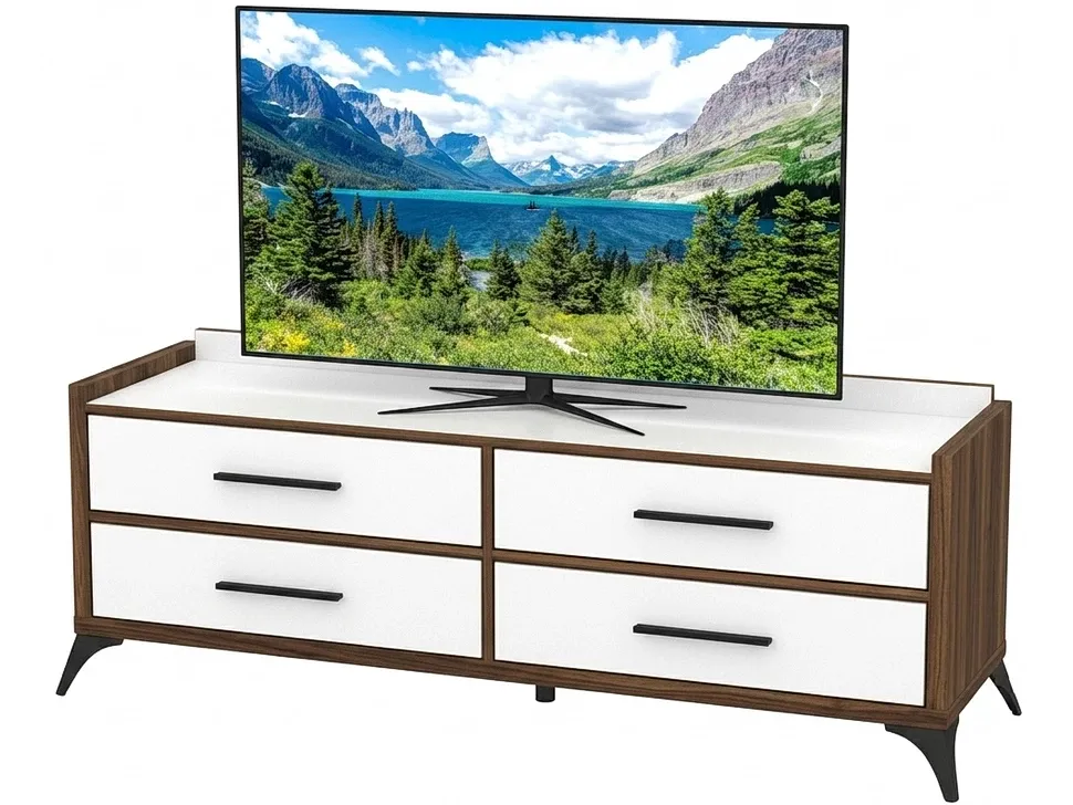 Тумба-TV под телевизор ТВ-413 Тиса Мебель орех темный