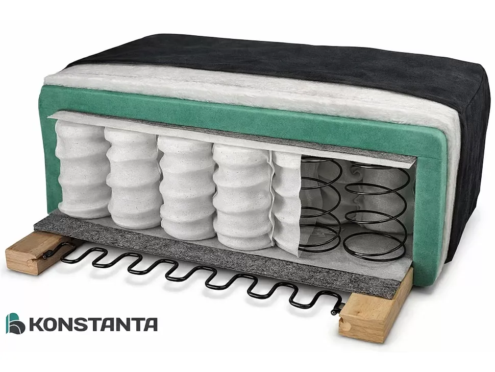 Система пружинных блоков Pocket Spring Кресло Бозен ЭСО-1 Константа раскладное пума