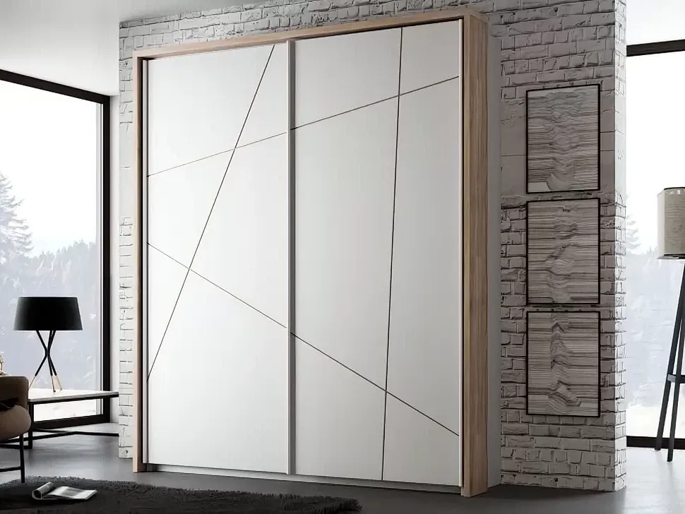 Шафа-купе ErgoSens Lux 17 Екр-9 2000х2400х600 дводверна Константа фото 2 Шафа-купе ErgoSens Lux 17 Екр-9 2000х2400х600 дводверна Константа фото 2