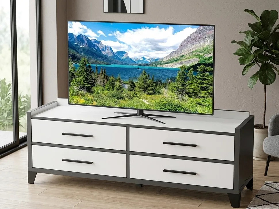 Тумба-TV под телевизор ТВ-414 Тиса Мебель в интерьере