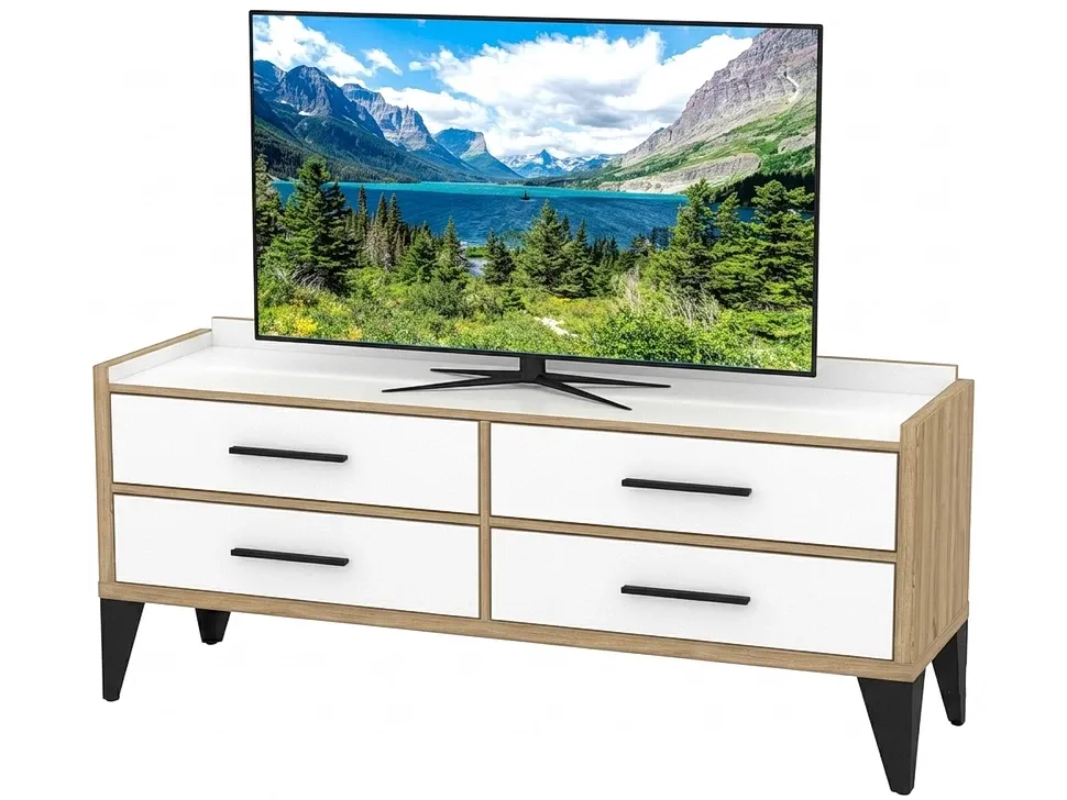 Тумба-TV під телевізор ТБ-415 1565х680х440 Тіса Меблі дуб Тахо