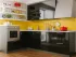 Чорна кутова кухня Мода Віп-Майстер 4 метри 2,4x1,6