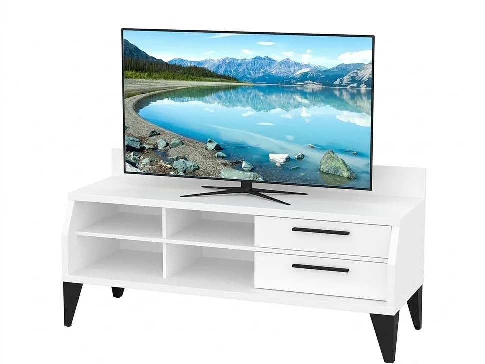 Тумба-TV под телевизор ТВ-416 Тиса Мебель біла