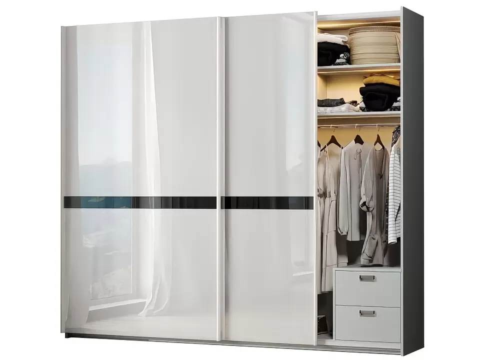 Шафа-купе ErgoSens Lux 13 Екр-1 2000х2400х680 дводверна Константа фото 2 Шафа-купе ErgoSens Lux 13 Екр-1 2000х2400х680 дводверна Константа фото 2