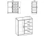 Комод-4+1А 780x849x390 Компаніт Комод-4+1А 780x849x390 Компаніт