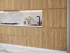 Шпонована кухня WoodLine Lux 3,8 м дуб старий Віп-Майстер