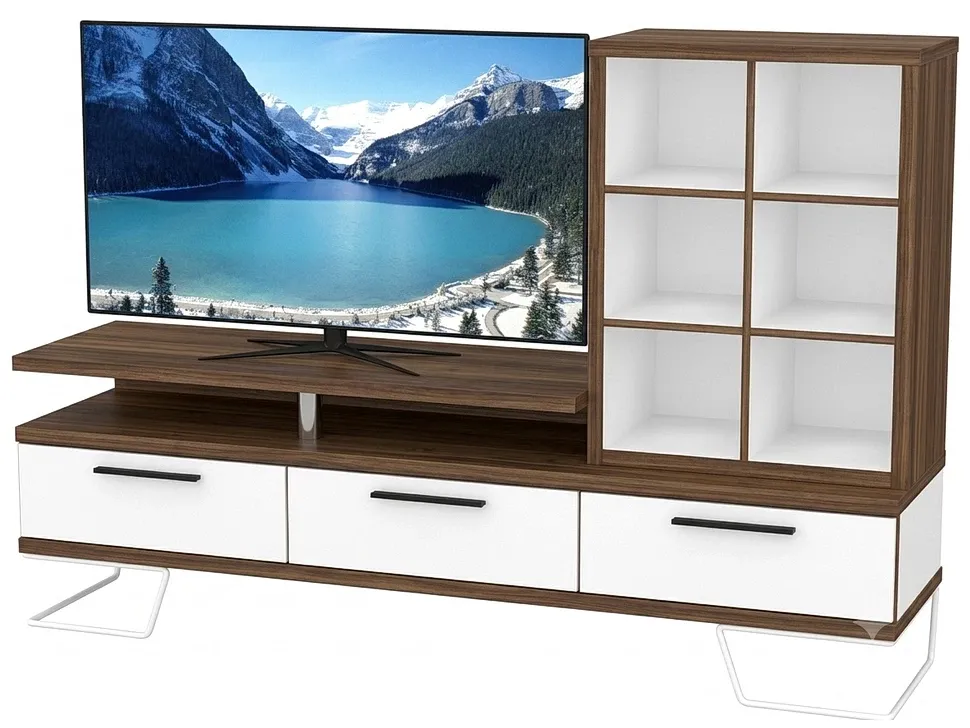 Тумба-TV под телевизор ТВ-418 Тиса Мебель орех