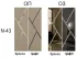 Шафа-купе 1400 варіанти дзеркал Фенікс