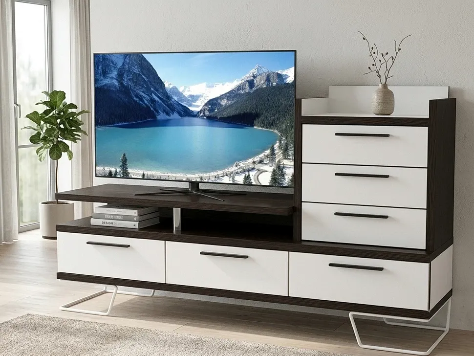 Тумба-TV под телевизор ТВ-419 Тиса Мебель в интерьере