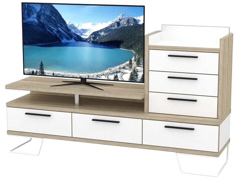 Тумба-TV под телевизор ТВ-419 Тиса Мебель дуб Сонома