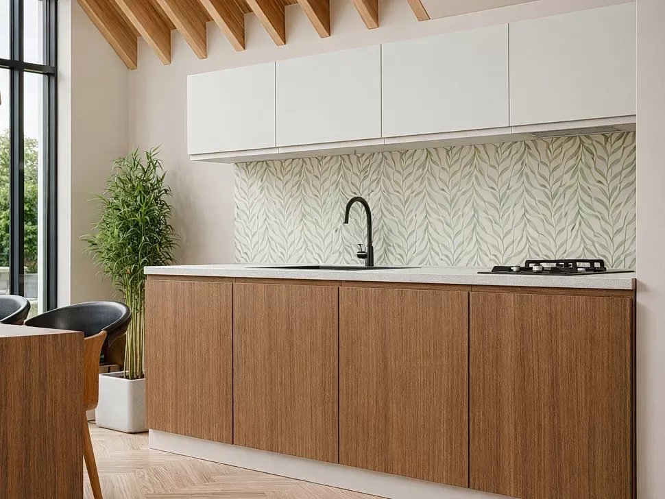 Орех Браун Шпонированная кухня WoodLine Люкс 2,4 м дуб классический Вип-Мастер Орех Браун Шпонированная кухня WoodLine Люкс 2,4 м дуб классический Вип-Мастер