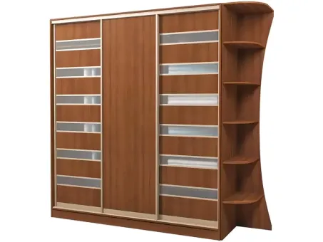 Шкаф-купе трехдверный Киевский-Стандарт 2200x450x2400 2,2 метра Шкаф-купе трехдверный Киевский-Стандарт 2200x450x2400 2,2 метра