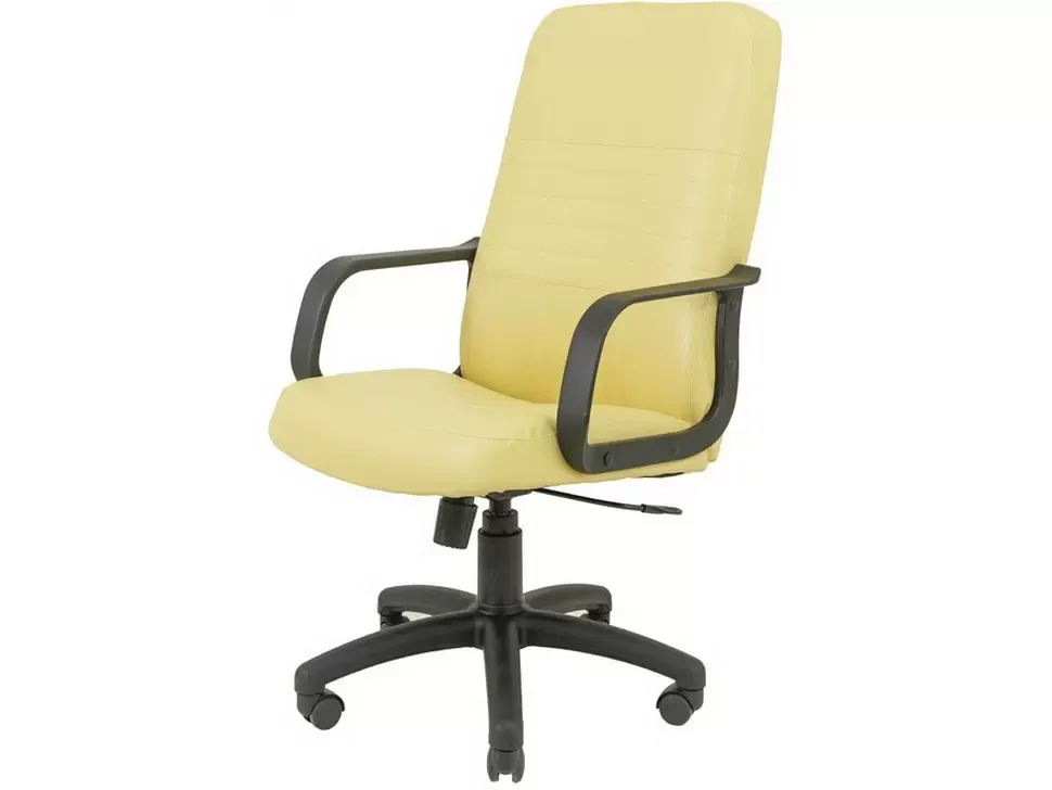 Жёлтое офисное кресло Приус RICHMAN пластик