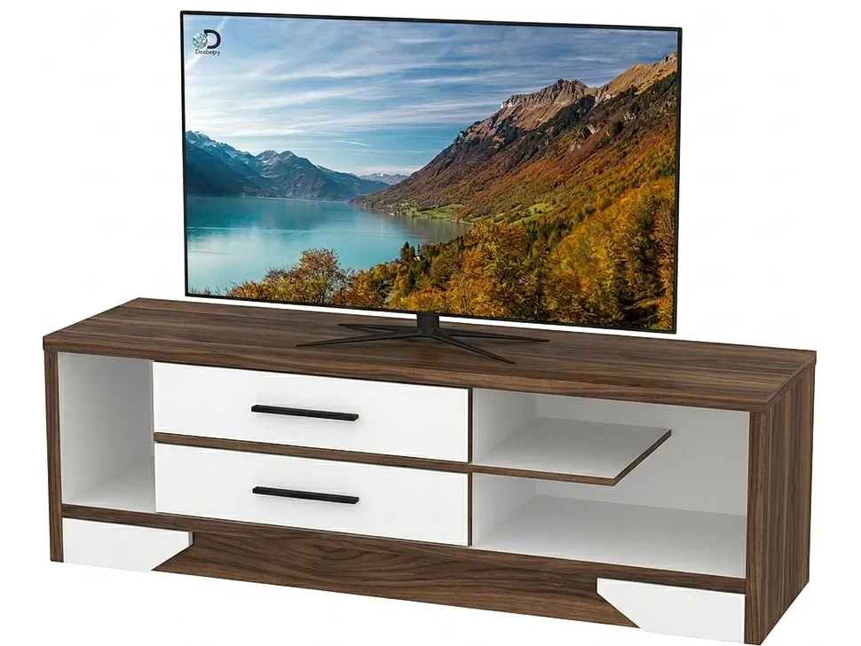 Тумба-TV под телевизор ТВ-323 Тиса Мебель орех темный