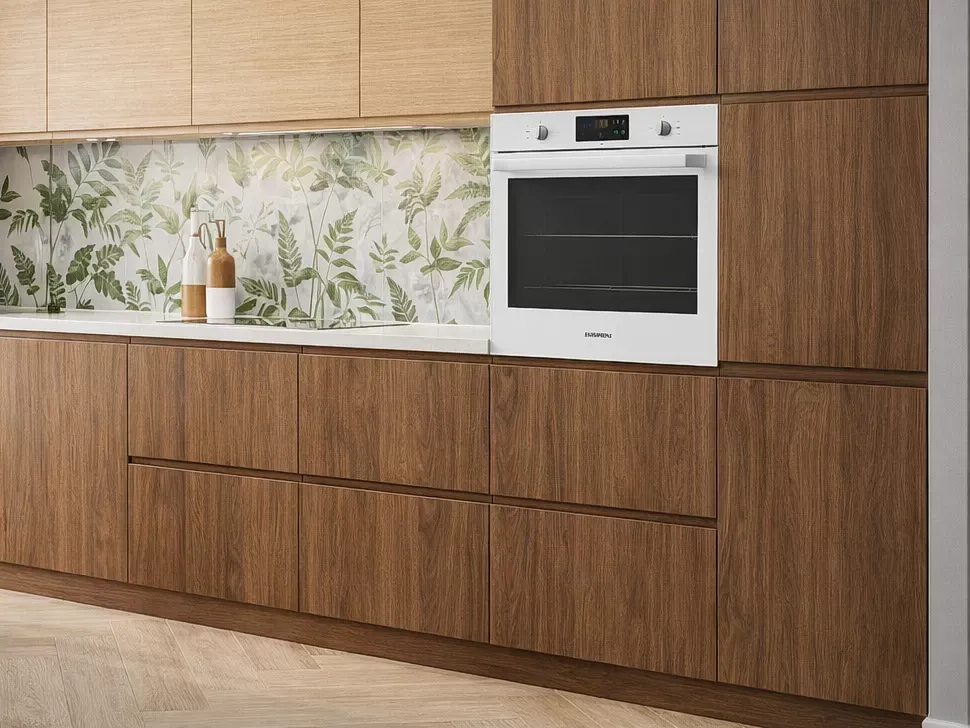 Шпонована кухня WoodLine Lux 3,4 м горіх Браун Віп-Майстер фото 3
