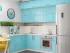 Блакита кухня Колор-Мікс Віп-Майстер 2800x1800 Блакитна м'ятна Блакита кухня Колор-Мікс Віп-Майстер 2800x1800 Блакитна м'ятна