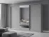 Шафа-купе Віп-Майстер 2600x600x2400 2,6 метра тридверна