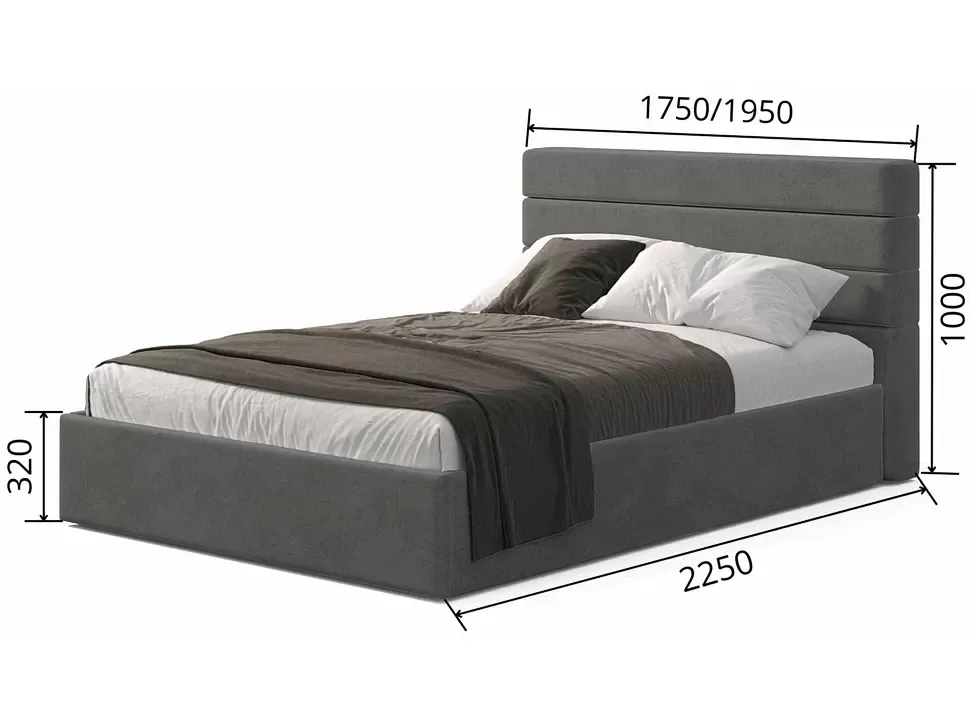 Двоспальне ліжко Street Viorina DEKO Стріт 1400/1600/1800×2000 – деталі виробу Двоспальне ліжко Street Viorina DEKO Стріт 1400/1600/1800×2000 – деталі виробу