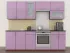Розовый металлик кухня с витриной Color-MIX VIP-Master 2.4 метра Розовый металлик кухня с витриной Color-MIX VIP-Master 2.4 метра
