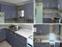 Серая металлик угловая кухня Color-MIX VIP-Master 2300x1300 Серая металлик угловая кухня Color-MIX VIP-Master 2300x1300
