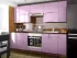 Розовая кухня-глянец Color-MIX VIP-Master 2.4 метра