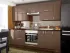Коричневая кухня-глянец Color-MIX VIP-Master 2.4 метра