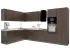 Угловая кухня Idea 3,6×1,5 м фасады LuxeForm Рост Угловая кухня Idea 3,6×1,5 м фасады LuxeForm Рост