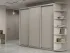 Шафа-купе Віп-Майстер з радіусом 2600x600x2400 2,6 метра тридверна