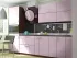 Розовый металлик прямая кухня ВИП-Мастер Марго кружево 2,8 метра ❀ VIP-Master Margo 2800 Розовый металлик прямая кухня ВИП-Мастер Марго кружево 2,8 метра ❀ VIP-Master Margo 2800