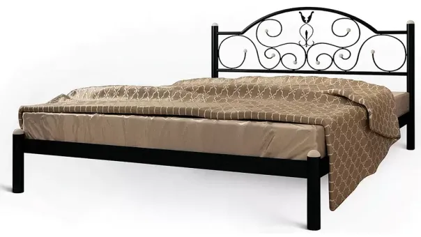 Кровать Анжелика Металл-Дизайн двуспальная металлическая 1200/1400/1600/1800