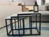 Журнальный стол трансформер Кубо 3 в 1 Loft столешница Аляска мебельная фабрика Металл-Дизайн в интерьере