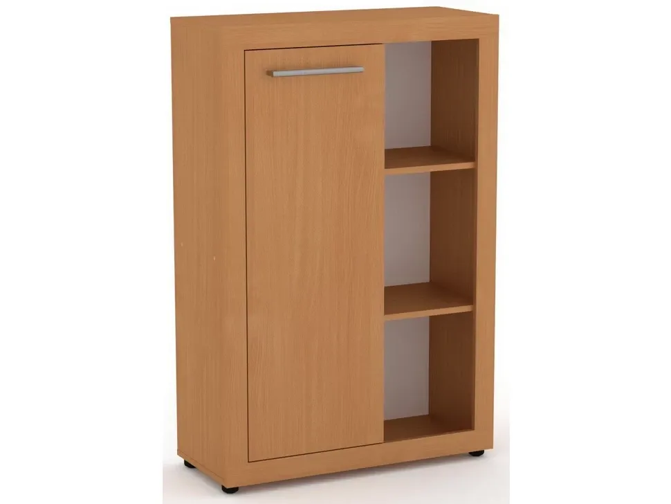 Бук Тумба 1 МГ-1 з полицями 800x1220x336 Компаніт