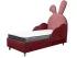 Бордовая детская кровать BabyBoom Rabbit мебельной фабрики ШИК-Галичина