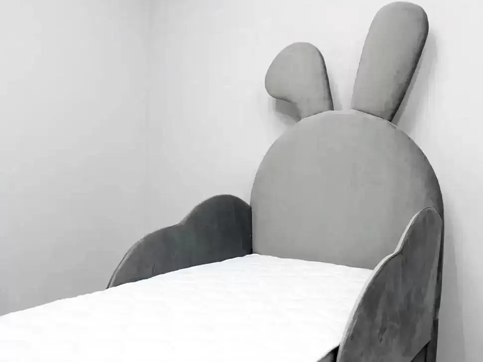 Спинка детская кровать BabyBoom Rabbit мебельной фабрики ШИК-Галичина вид спереди Спинка детская кровать BabyBoom Rabbit мебельной фабрики ШИК-Галичина вид спереди