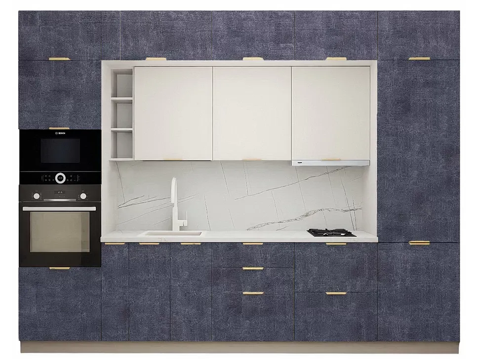 Модульна кухня 3200 мм МДФ фасади Idea LuxeForm Рост купити в Києві – Київ-Меблі™