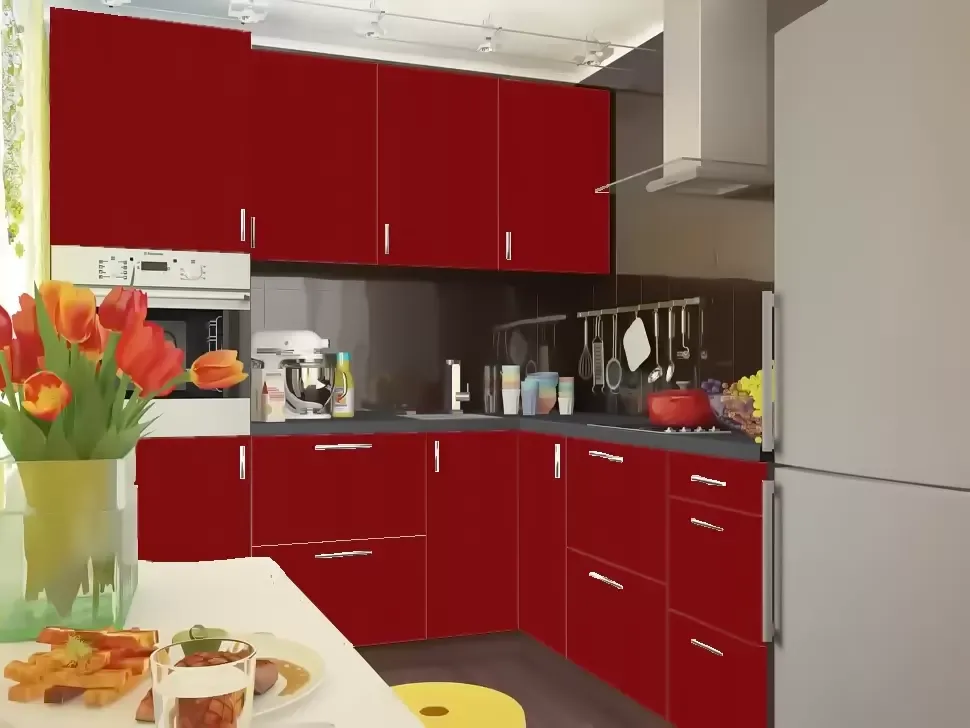 Кутова кухня Мода 2,0×2,2 м (з пеналом) Віп-Майстер – деталі виробу Кутова кухня Мода 2,0×2,2 м (з пеналом) Віп-Майстер – деталі виробу