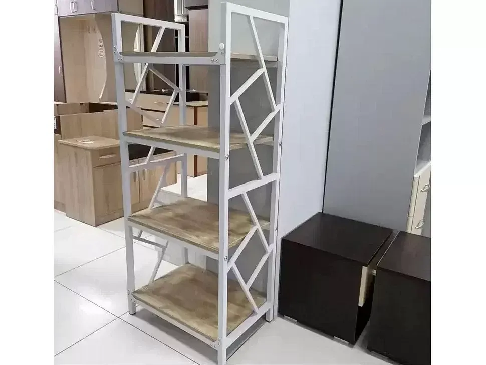 Стелаж 600х1400х400 4 полиці Ромбо Loft Метал-Дизайн фото 5 Стелаж 600х1400х400 4 полиці Ромбо Loft Метал-Дизайн фото 5