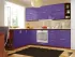 Фиолетовый металлик угловая кухня Color-MIX VIP-Master 2600x2100 Фиолетовый металлик угловая кухня Color-MIX VIP-Master 2600x2100