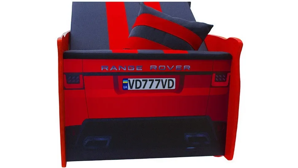 Задня спинка дитячого ліжка машина Range Rover 